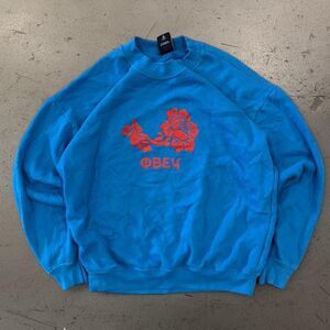 Vintage Womens Obey Crewneck SZ M